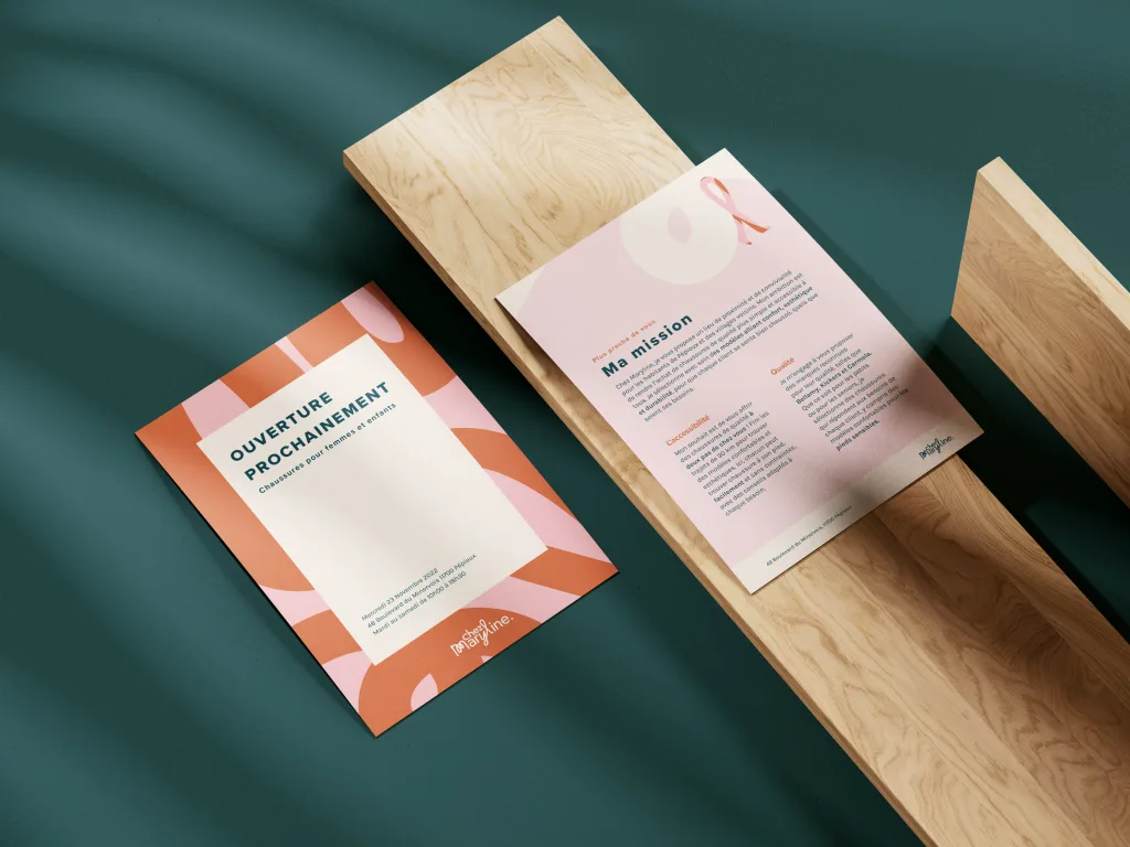 Flyer magasin de chaussure